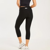 Booty by Brabants Black Croco Skin Original Cropped Leggings OS (XS-L) B... - £26.18 GBP