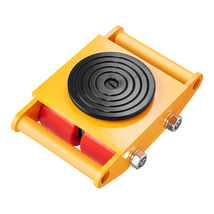 VEVOR Machinery Skate Dolly 6T/13200LBS Carbon Steel 4PU Wheels 360°Non-... - $34.90