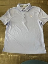 PUMA NWT Boys Essential Polo Lavender Pop Size Medium - $18.69