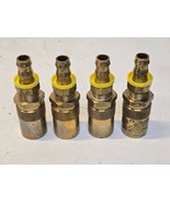4 Quantity of Plastic Process Equipment 500 Series Quick Connect Fitting... - $51.95 CAD
