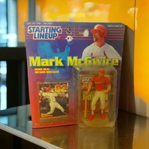 Vintage 1999 MLB Starting Lineup Mark McGwire 62 Home Runs NEW damage to Box - £6.24 GBP