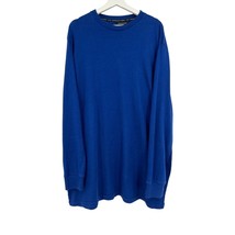 Shaq sweater 2XLT mens big &amp; tall blue crewneck pullover top shaquille o&#39;neal  - £25.31 GBP