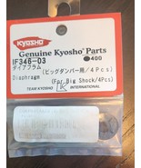 Kyosho IF346-03 Rubber Diaphragm for Big Shock (4pcs) Vintage NIP - $225.74 MXN