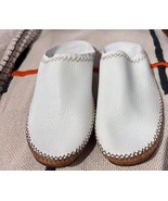 Men Moroccan Slipper in White, men white slippers,  white babouche slippers - $1,026.79 MXN