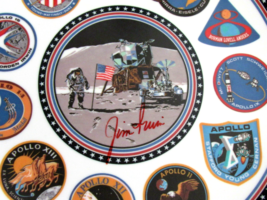 James Jim Irwin Apollo 15 Nasa Astronaut Signed Auto Vintage Apollo Plate Jsa - £395.59 GBP