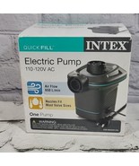 Intex Quick Fill Electric Pump 110-120V AC Inflates &amp; Deflates Fits- New - £7.80 GBP