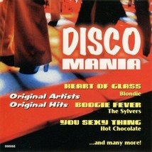 Disco Mania Cd 1997 10 Tracks Blondie Sylvers Hot Chocolate Tavares Gonzalez - £19.46 GBP