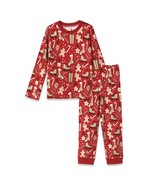Tesa Babe Boutique Toddler Christmas Gingerbread Bamboo Cotton Pajama Set - $552.28 MXN