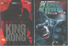 King Kong 1-2 (Vidas) Jeff Bridges-Jessica Lange-Linda Hamilton 1970s Raro Nuevo - £55.84 GBP