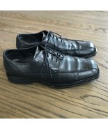 Franco Fortini Men’s Shoes Size 11.5 M Dallas Bicycle Toe Lace Up. Black... - $11.88