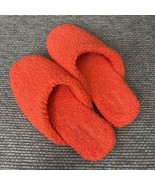 BOMBAS The Sunday Mule Slipper Women’s Size 7 In Tomato Red- MSRP $70 - $50.00