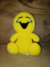 BMI Merchandise Emoji Plush 8&quot; Yellow Crying Tears Laughing LOL LMAO ROTFL... - £14.21 GBP