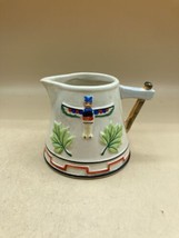 Creamer Western Decor Totem Native Shafford China Vintage - $13.36