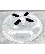 Magnetic Microwave Anti Splatter Cover Plate Guard Lid With Steam Vent - $14.84