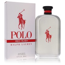 Polo Red Rush by Ralph Lauren Eau De Toilette Spray 6.7 oz for Men - $140.40