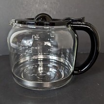 LEEHOO Drip Coffee Maker Glass Carafe Only Replacement Part 12 Cup - £19.61 GBP
