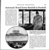 1938 Magazine Photo Automatic Score Board Chicago National League Baseba... - $9.88