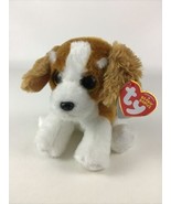 Ty Beanie Babies Barker 6&quot; Plush Dog Bean Bag Stuffed Toy Sparkle Eyes w... - $20.24 CAD