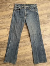 VTG Lucky Brand Jeans Plain Jane Flare Women’s Size 27R Dungarees USA Made - £11.55 GBP