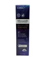 Sunheal 5% Minoxidil Hair &amp; Bread Growth Foam for Men - Exp: 02/2027 - $12.95