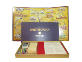 Treasures of the Smithsonian Board Game Vintage 1992 Edition Education Complete - £11.04 GBP