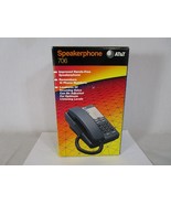 AT&amp;T Speakerphone 706 Corded Telephone Slate Blue Open Box Untested - $24.74