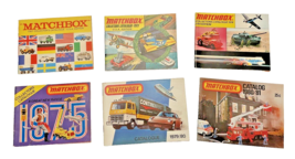 Catalogs 6 Matchbox Booklets 1967, 73-75, 79-81 Lesney Collectors Vintage Lot - £48.80 GBP