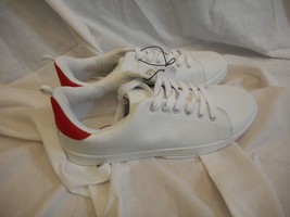 Women&#39;s Rue 21 White &amp; Red Casual Shoes Size Large 8/9 NEW - £17.57 GBP