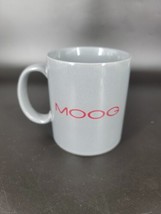 MOOG Mug Motivational Ceramic 3 Key Principles Gray with Red and White L... - $5.88