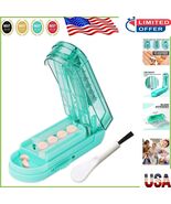 Safe Pill Cutter with Non-Slip Edge - Cuts Multiple Pills Effortlessly - $26.56 CAD