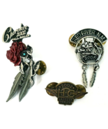 Harley Davidson Motorcycles Ladies Pins Set of 3 See Pictures for Descri... - $11.99