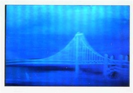 Golden Gate Bridge 50th Anniversary 1937-1987 3D Hologram Postcard - £13.93 GBP