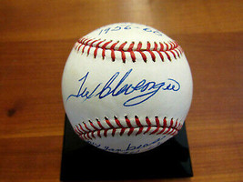 Tex Clevenger 1961-62 World Champs Yankees Senators Signed Auto Oal Baseball Jsa - £147.87 GBP