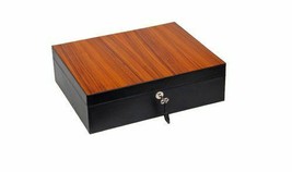 Brizard  &quot;Airflow&quot; Cigar Humidor - Sunrise Black and Rosewood (60/70 Cou... - $750.00