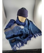 Celtic Scarf Wrap And Hat Kerry Woollen Mills Lambswool Nylon Made in Ir... - £26.20 GBP