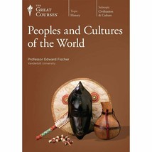 Great Courses Peoples and Cultures of the World 4 DVD Set and Guidebook NEW - £21.98 GBP