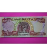 2003 25,000 Dinar Iraq Central Bank Crisp Uncirculated You Get Note in P... - $950.15 MXN