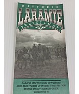 Historic Laramie Wyoming City Street Map~ Advertisings ads, University o... - £7.58 GBP