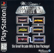 Williams Arcades Greatest Hits - Sony PlayStation 1 PS1 PS2 PS3 PSX Video Game - £7.83 GBP