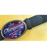 NEW ENGLAND PATRIOTS SUPER BOWL LIII CHAMPIONS - Epoxy Photo Buckle &amp; Bl... - $33.78 CAD