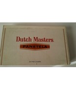Vintage Dutch Masters Panetela 50 ct Fine cigar box - $20.17 CAD
