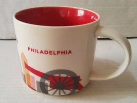 Starbucks Philadelphia Coffee Mug You Are Here City Skyline Collection 14oz 2015 - £11.72 GBP