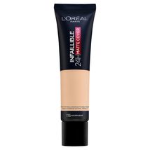 L'Oreal Paris Cover Liquid Foundation, With 4% Niacinamide, Long Lasting, Natura - $21.73