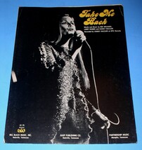 Charly McClain Sheet Music Take Me Back Vintage 1978 Bill Black Music * - £11.98 GBP