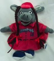 Lehigh Valley Iron Pigs Baseball Fefe Girl Pig Mascot 9&quot; Plush Stuffed Animal - £11.93 GBP