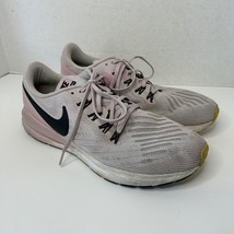 Nike Zoom Structure 22 Womens Shoes Sneakers Size 11 Gray Pink AA1640-009 - £18.47 GBP