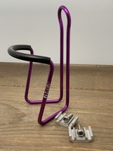 Vintage Purple Velocity Water Bottle Cage Violet Australia Race Alloy - $658.66 MXN