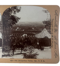 San Bernardino Valley California Antique Keystone  Stereoscopic Card Stereoview - £9.03 GBP