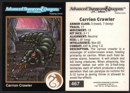 1991 TSR AD&amp;D Gold Border Fantasy Art RPG Card #467 Dungeons &amp; Dragons ~ Monster - £5.45 GBP