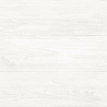 Nuwallpaper Nu3129 Reclaimed Shiplap Peel Stick Wallpaper, White &amp; Off-White - £32.90 GBP